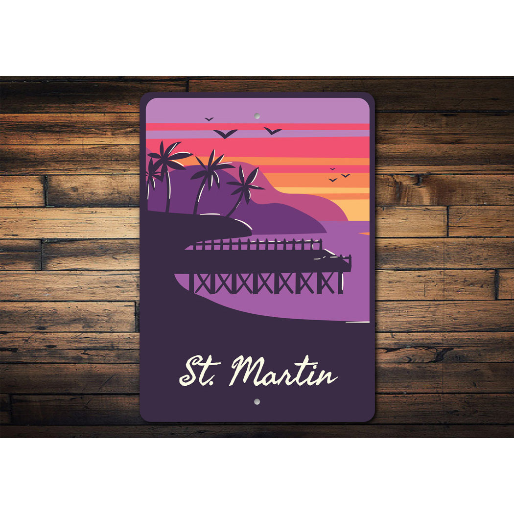 St Martin Sign