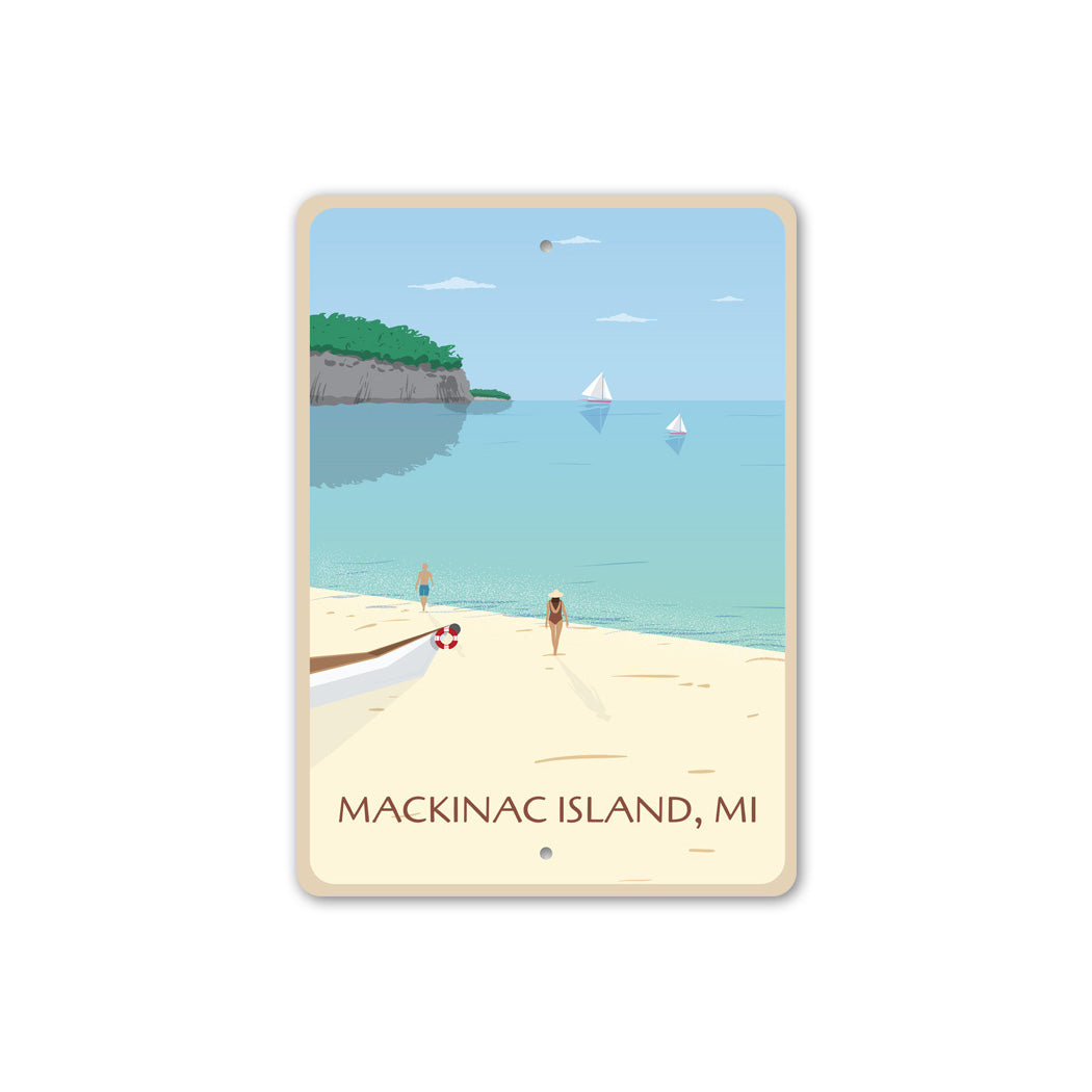 Mackinac Island Sign
