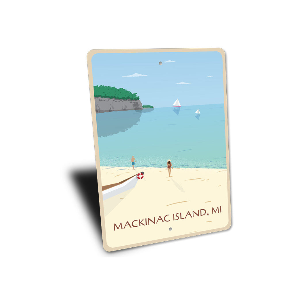 Mackinac Island Sign