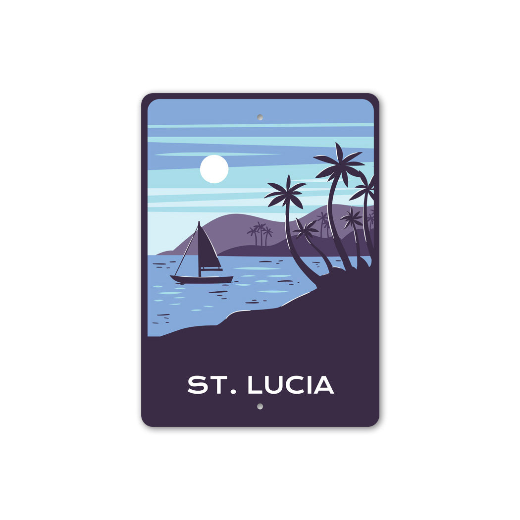 St Lucia Sign