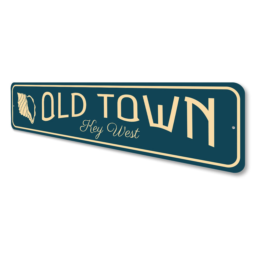Old Town Key West Conch Shell Sign