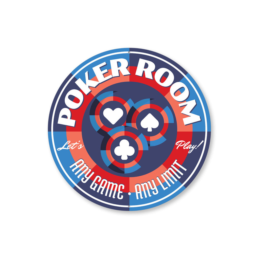 Poker Room Any Game Any Limit Sign