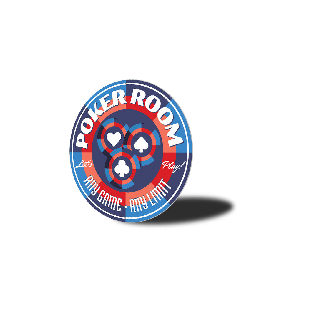 Poker Room Any Game Any Limit Sign