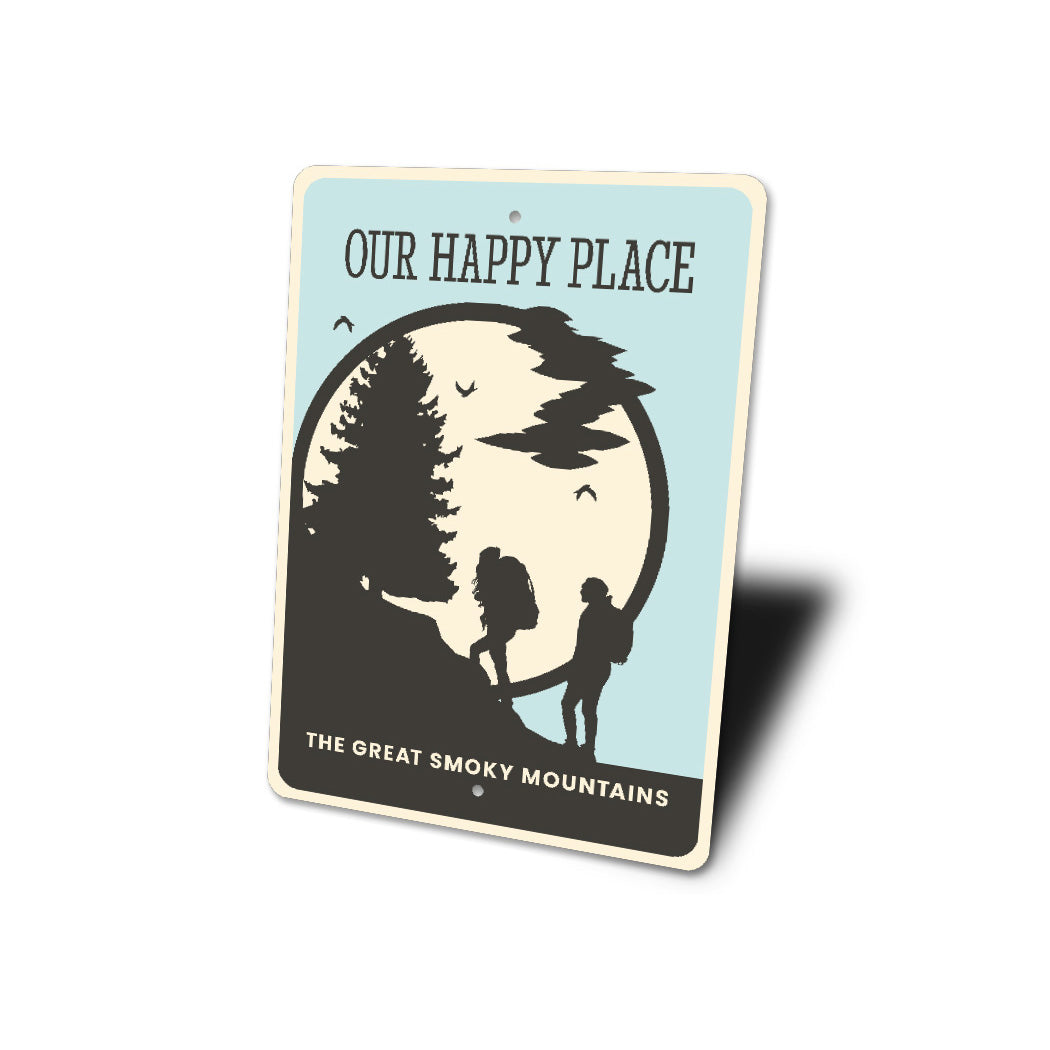 Our Happy Place The Great Smoky Mountains Sign