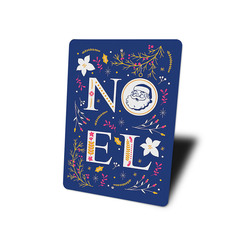 Noel Sign Christmas Santa Christmas Decor Holiday Metal Sign