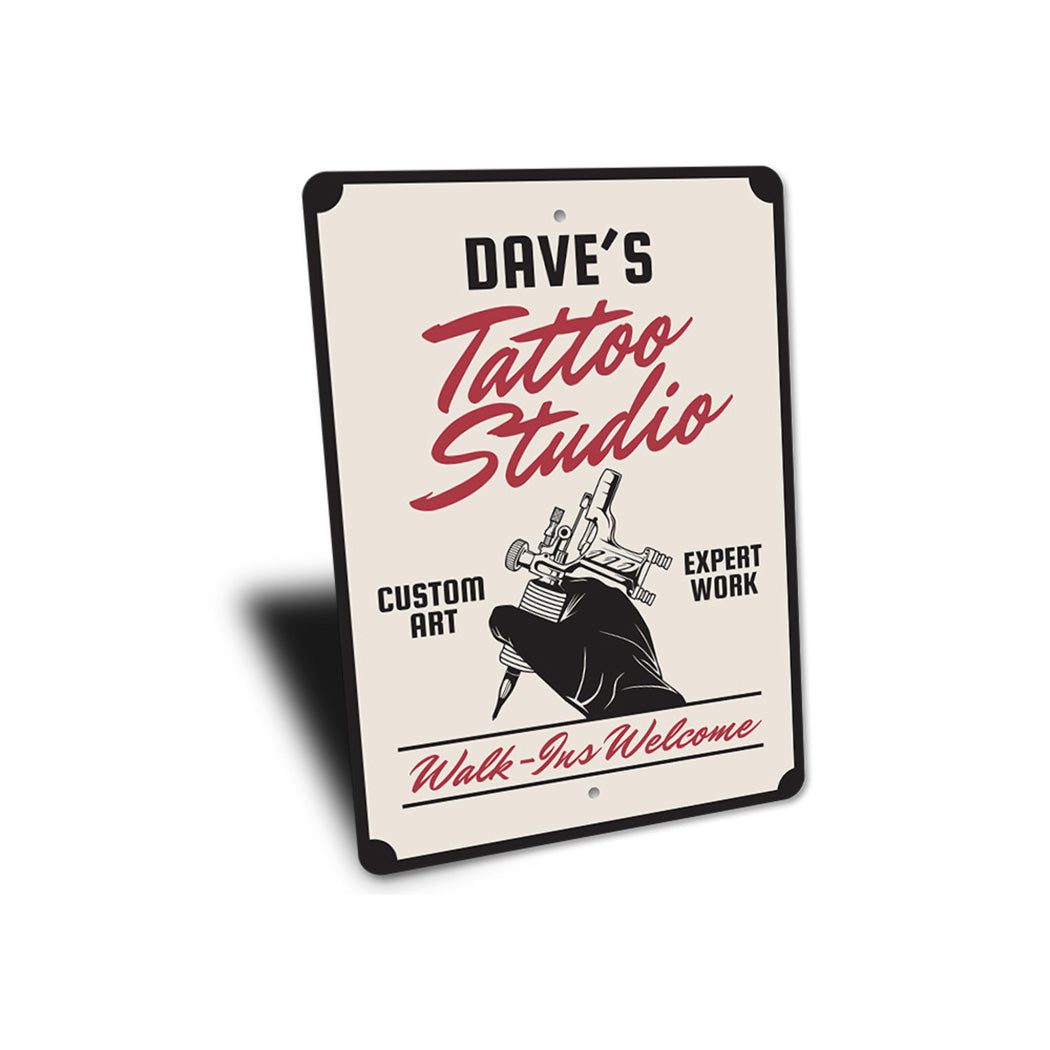 Custom Tattoo Studio Sign