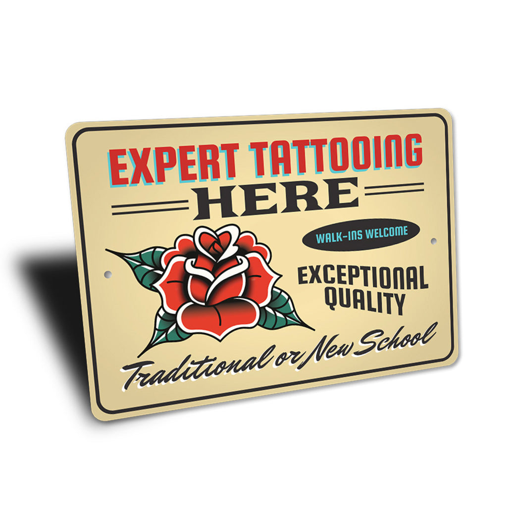 Expert Tattoo Sign