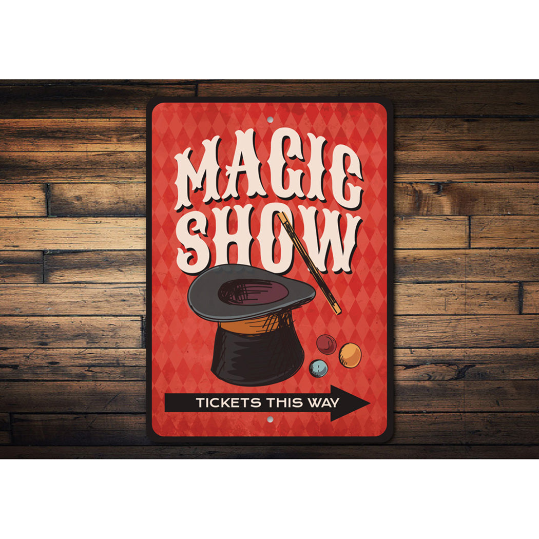 Magic Show Sign
