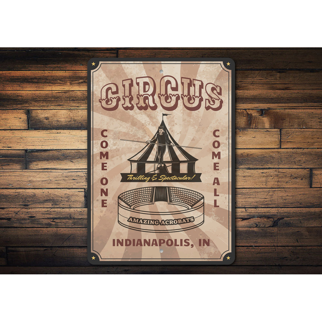 Vintage Circus Sign