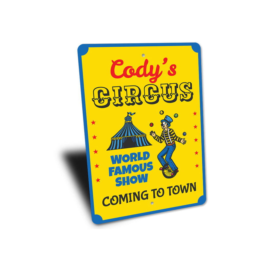 World Famous Circus Sign