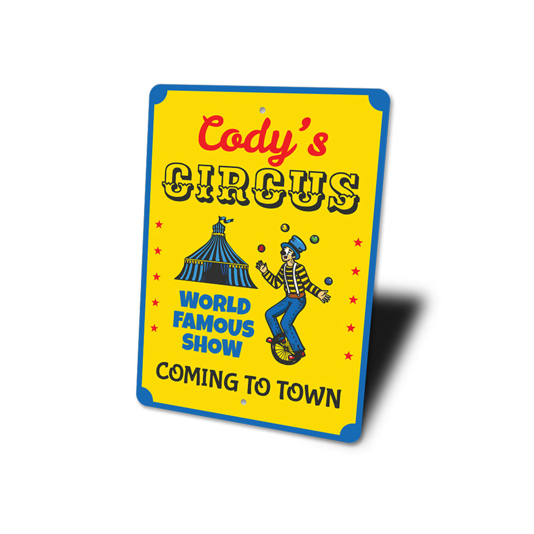 World Famous Circus Sign
