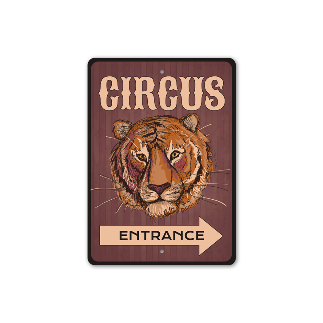 Circus Entrance Sign