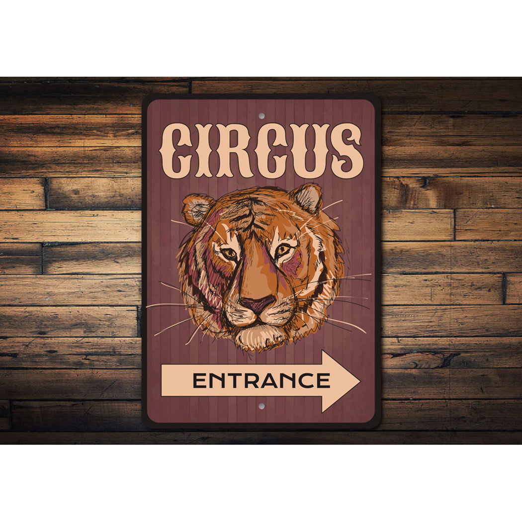 Circus Entrance Sign