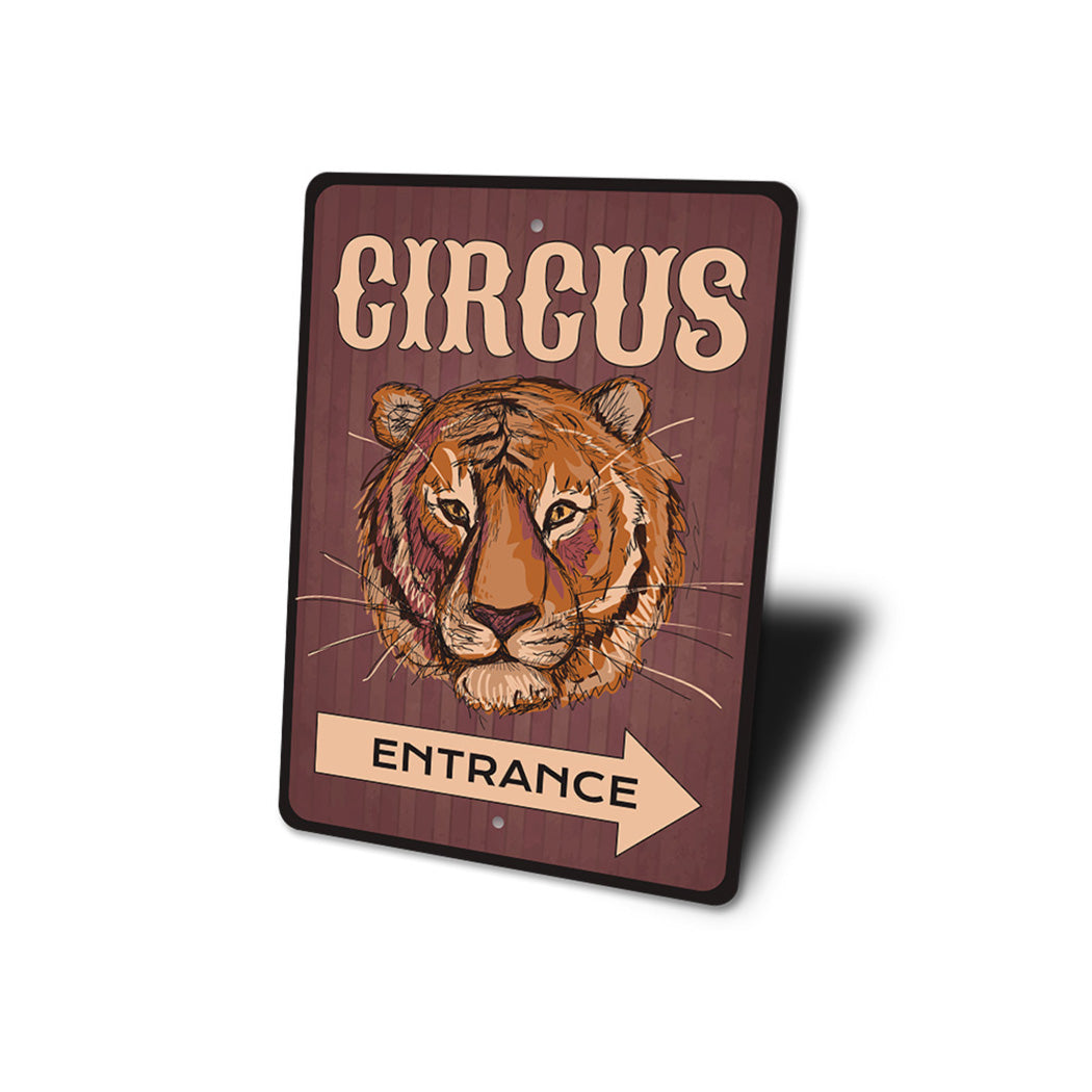 Circus Entrance Sign