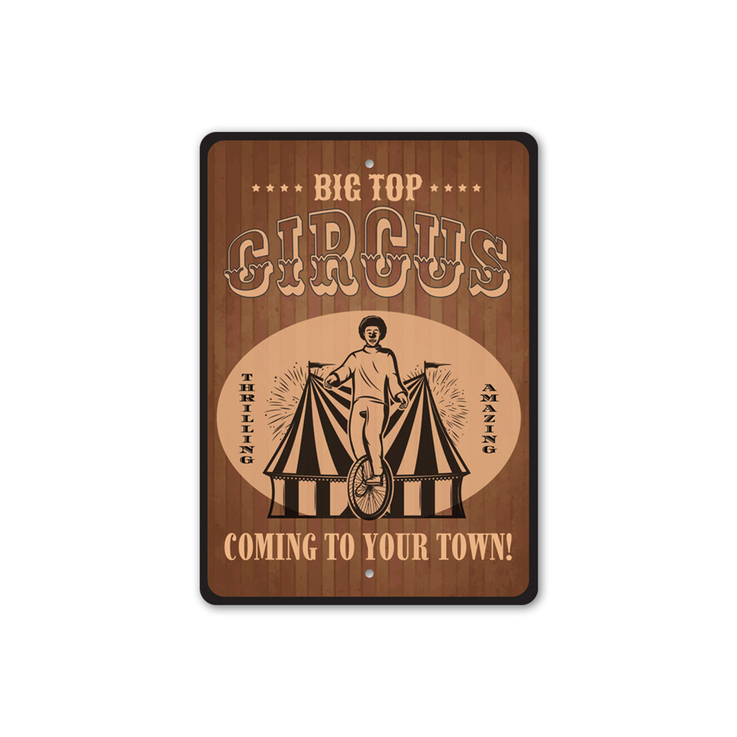Big Top Circus Sign