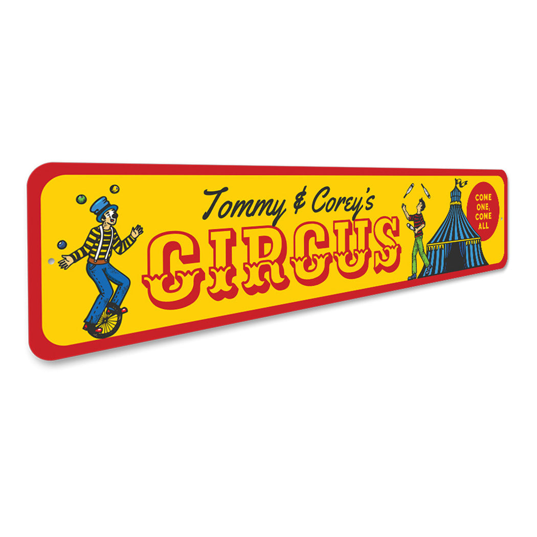 Retro Circus Sign