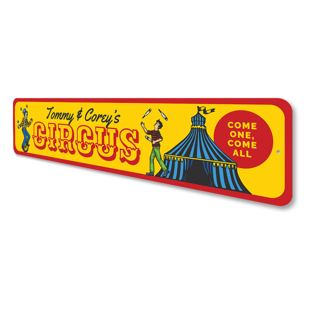 Retro Circus Sign