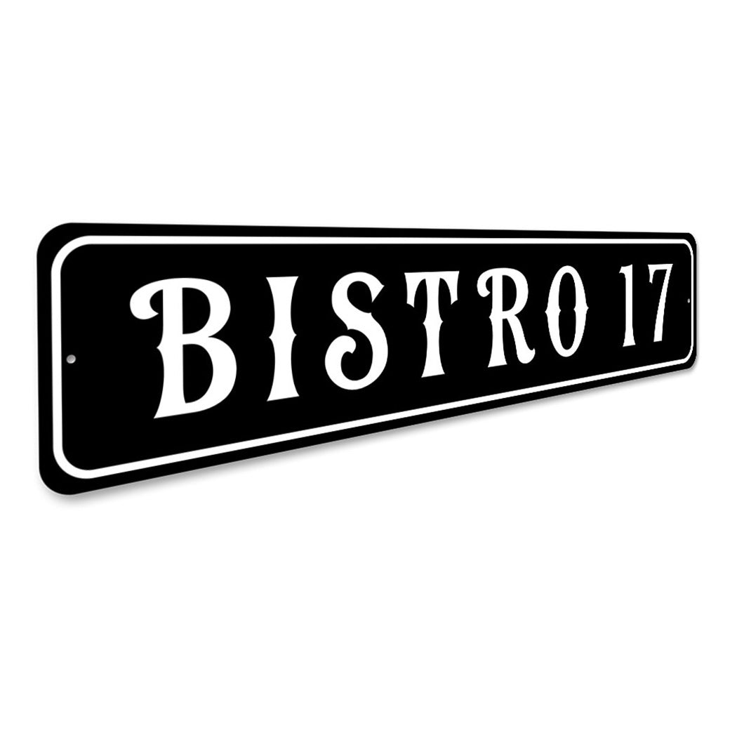Bistro 17 Custom Sign