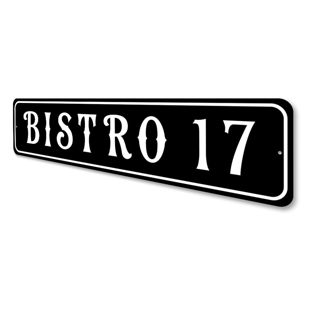 Bistro 17 Custom Sign