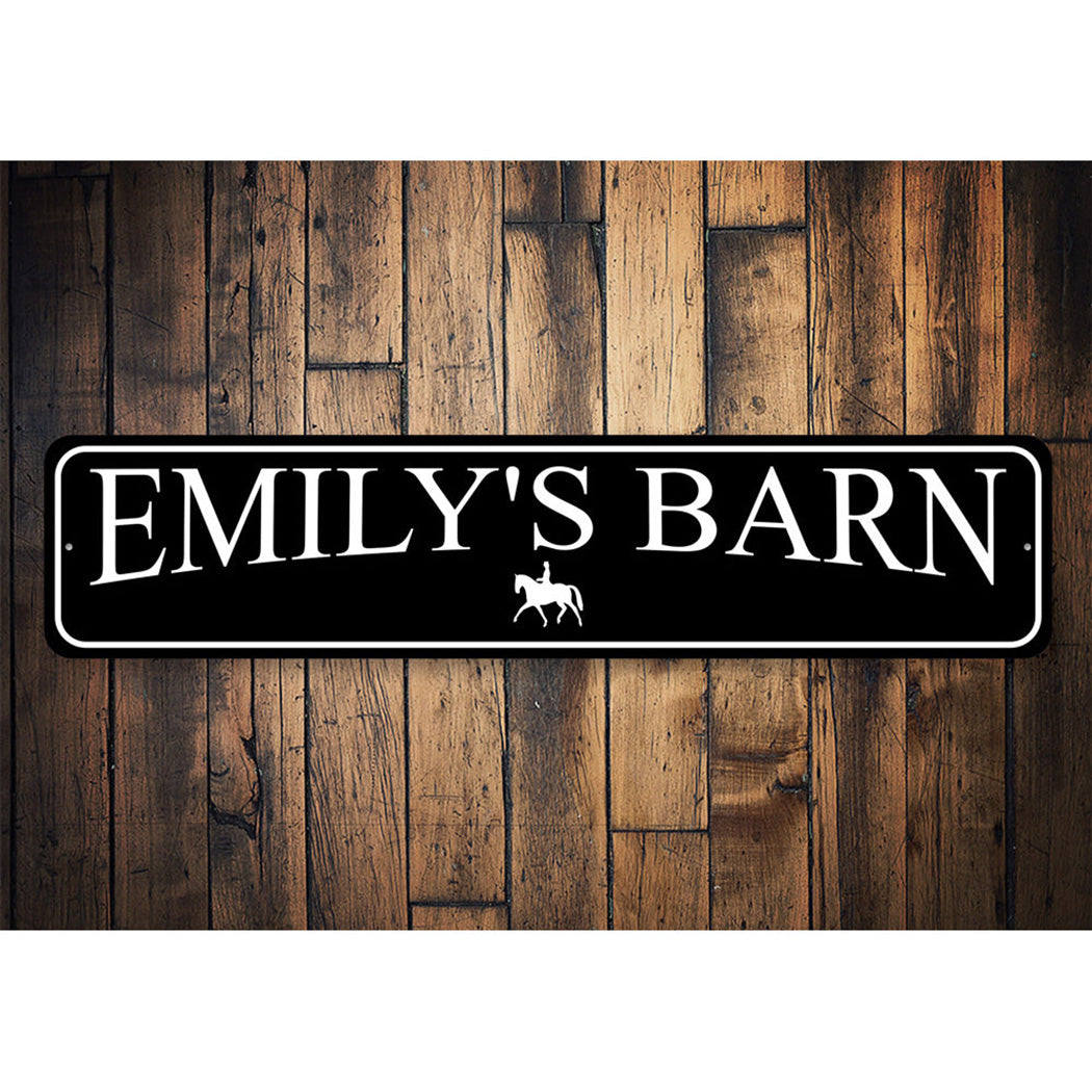 Custom Horse Stable Sign