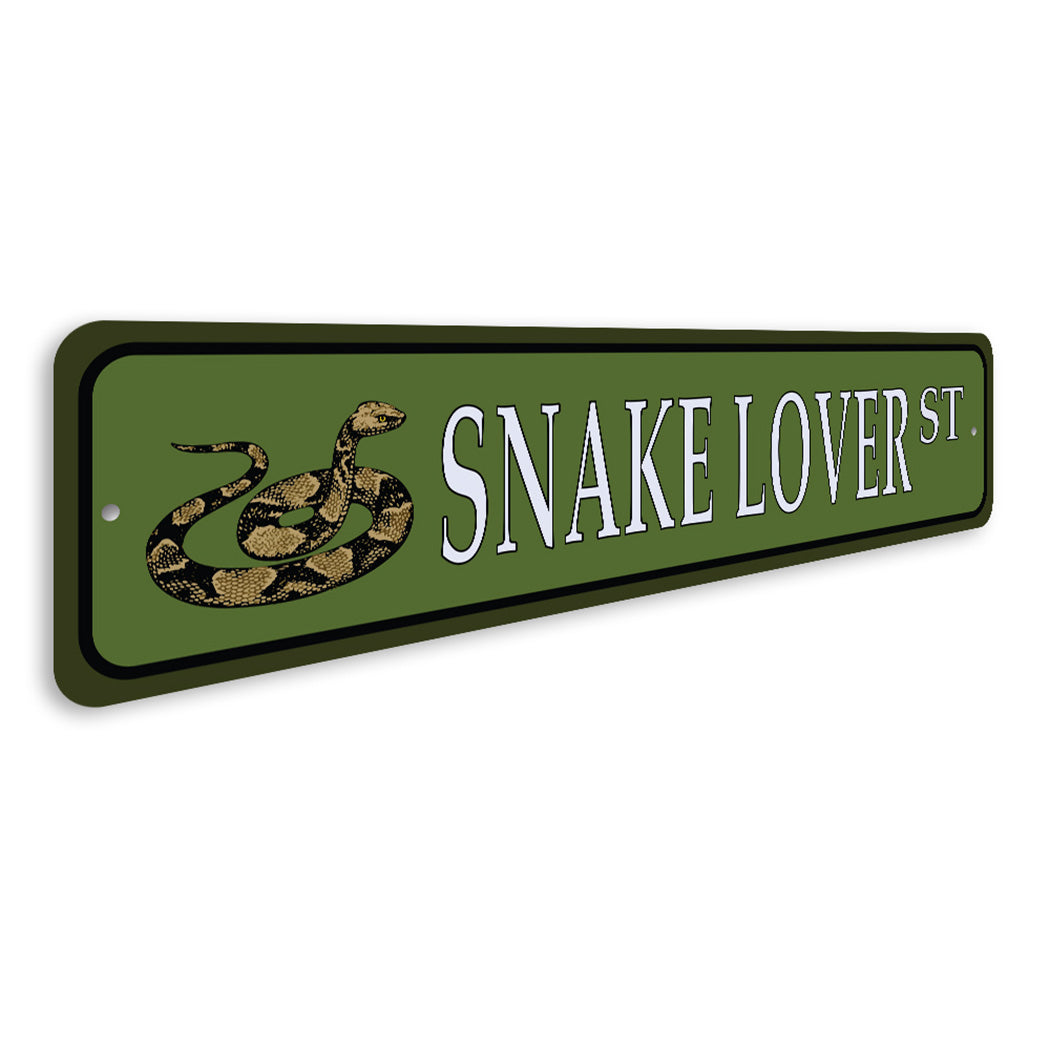 Snake Street Sign