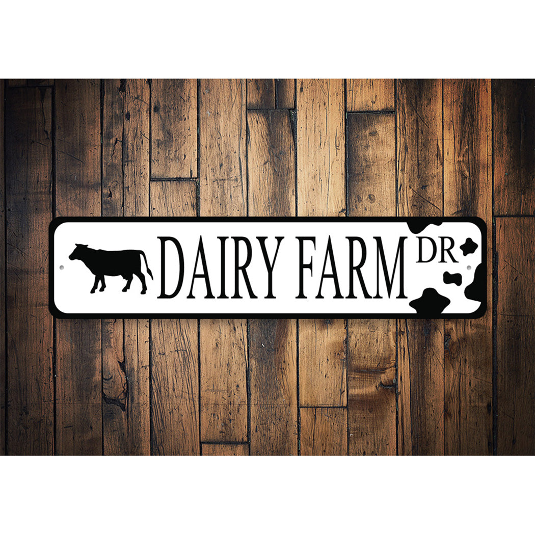 Dairy Farm Street Sign