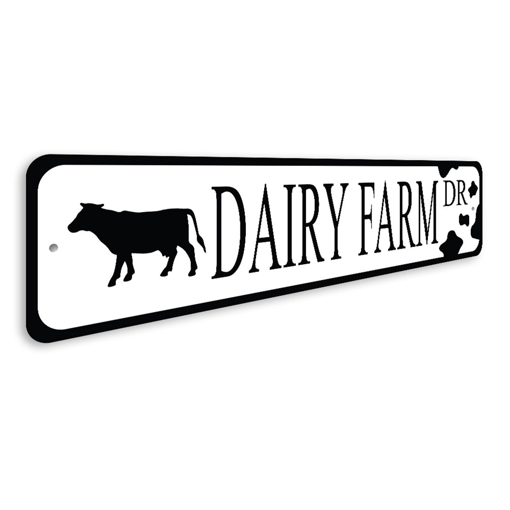 Dairy Farm Street Sign