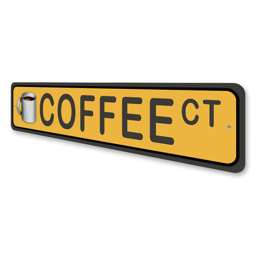 Coffee Street Sign
