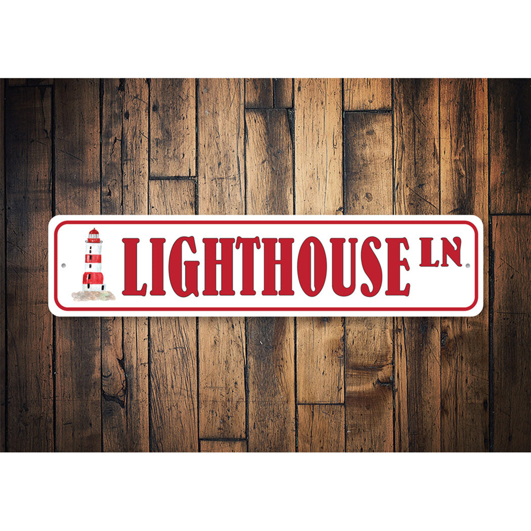 Lighthouse Street Sign