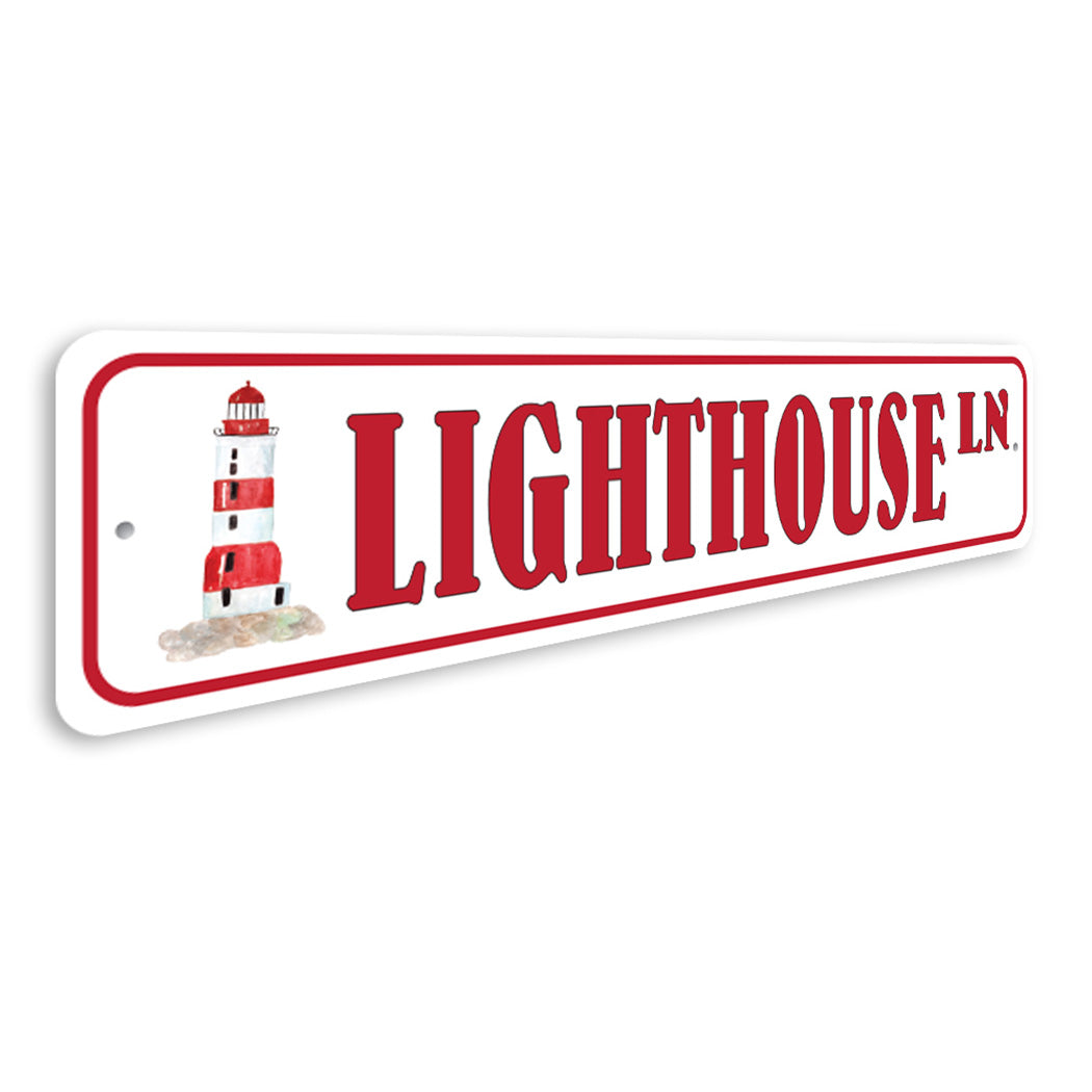 Lighthouse Street Sign