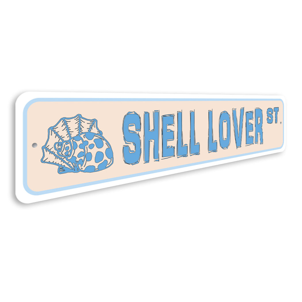 Shell Street Sign