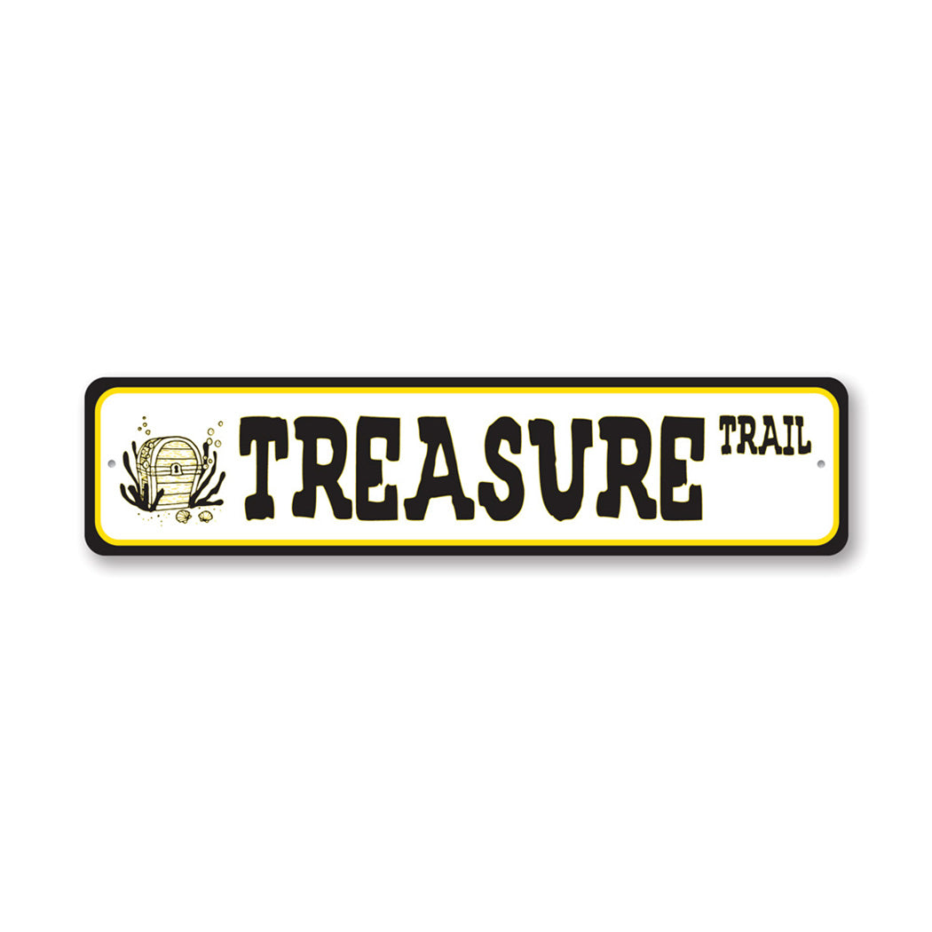 Treasure Street Sign