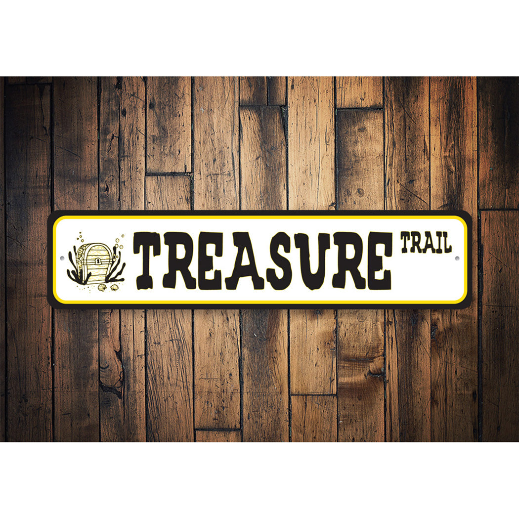 Treasure Street Sign