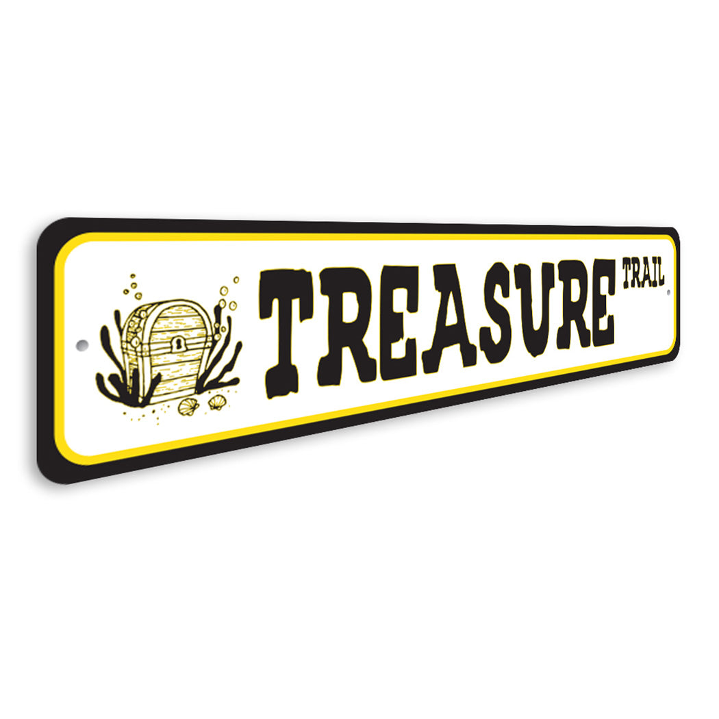 Treasure Street Sign