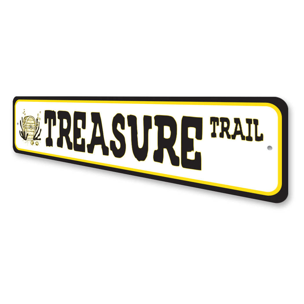 Treasure Street Sign