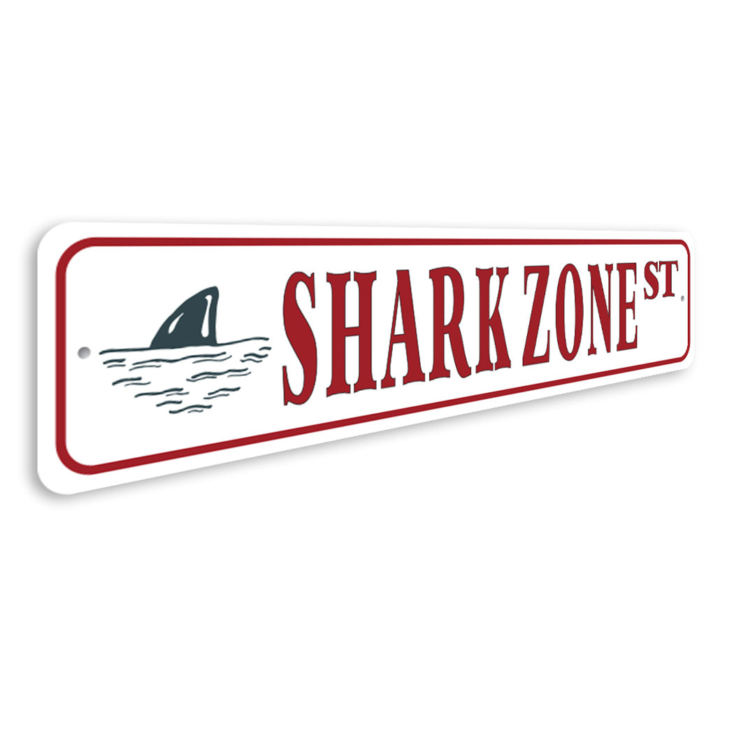 Shark Street Sign