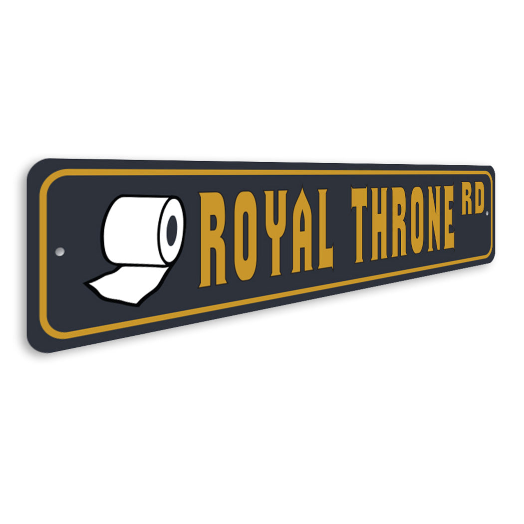 Royal Throne Sign