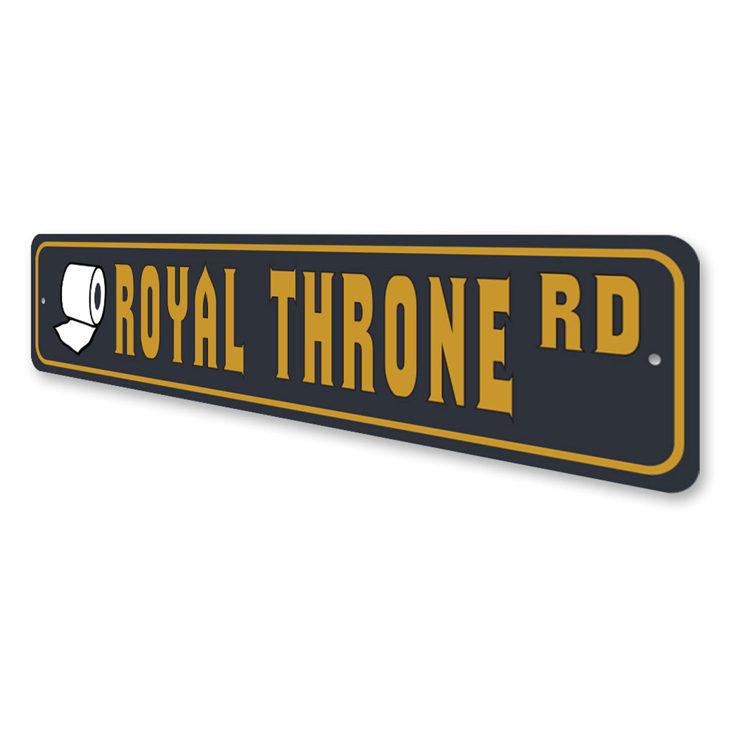 Royal Throne Sign