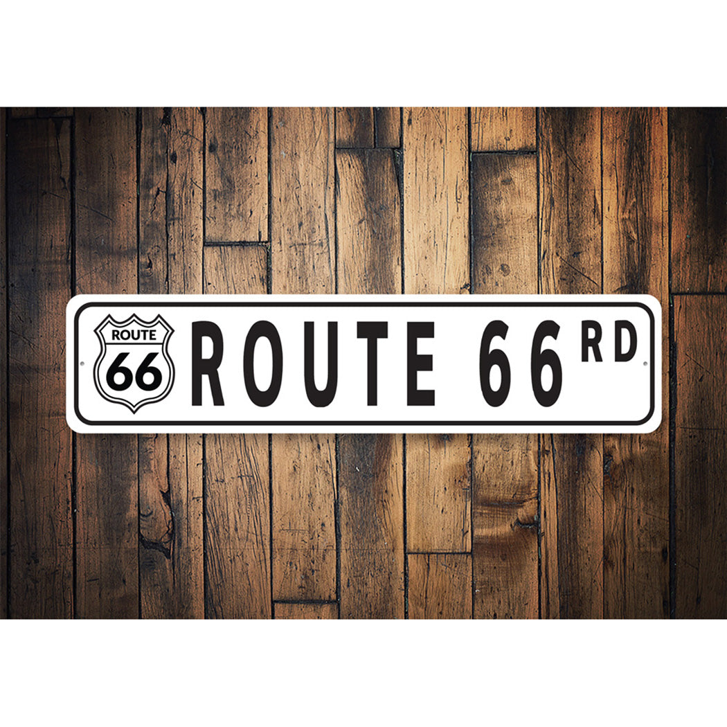Route 66 Street Sign