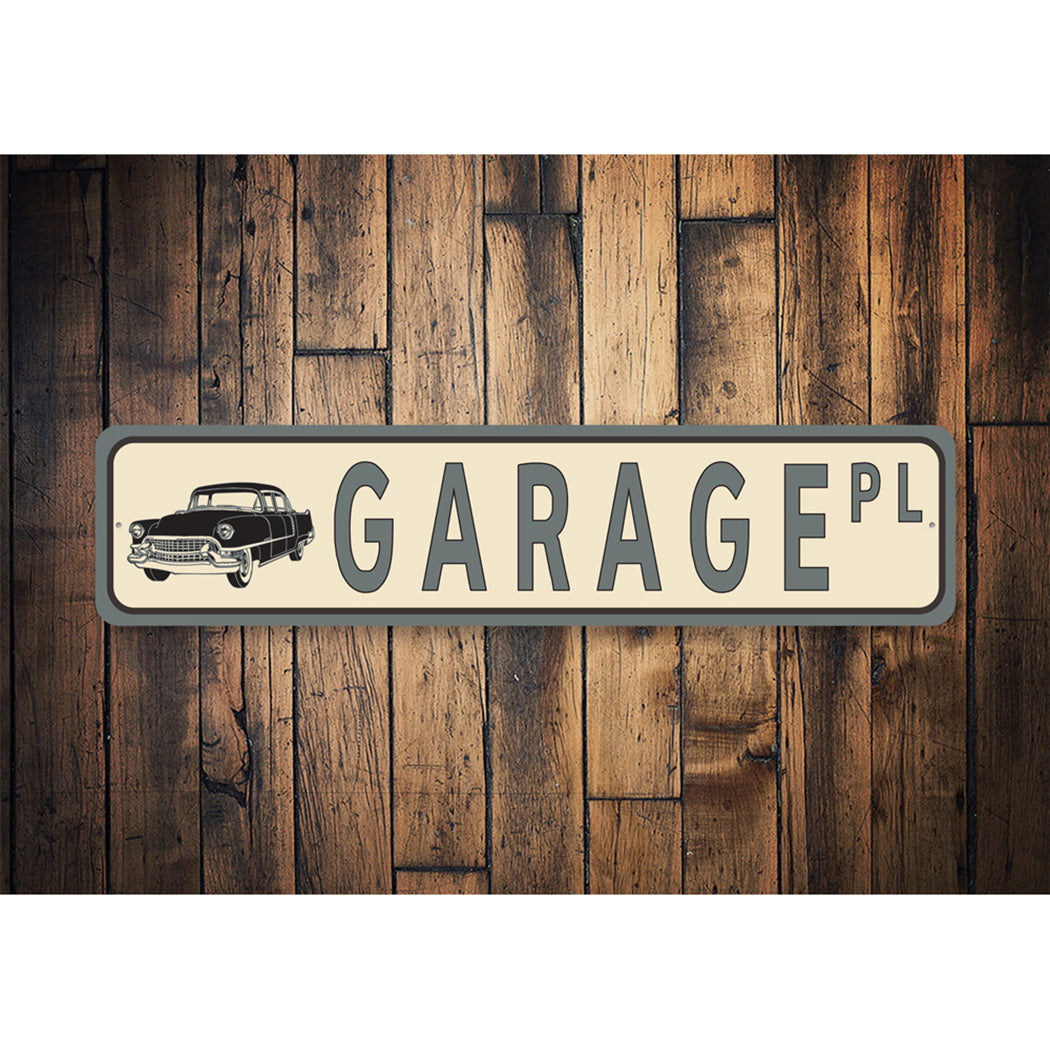Garage Street Sign