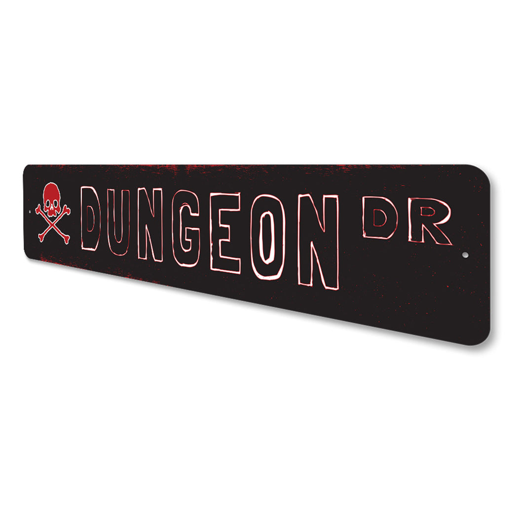 Dungeon Street Sign