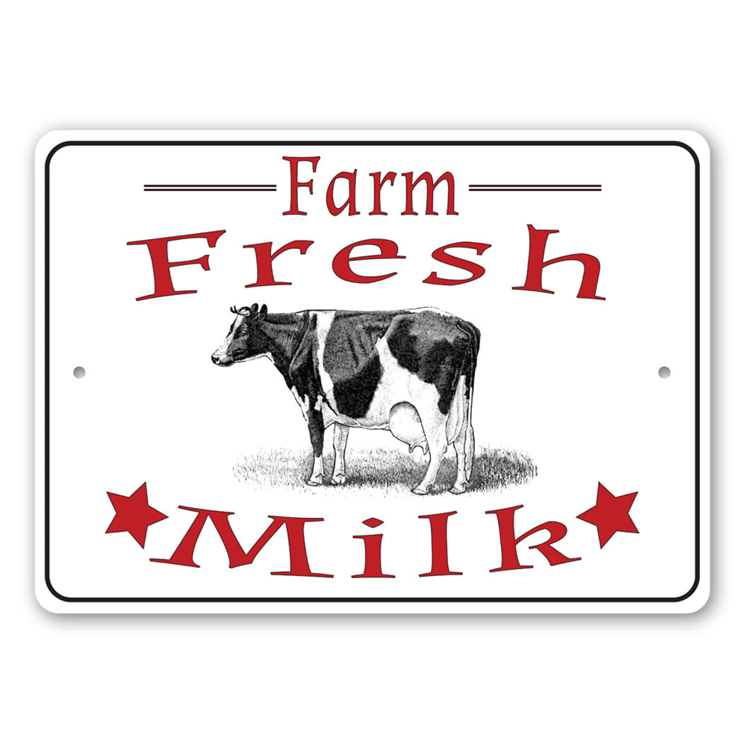 Fresh Milk Sign