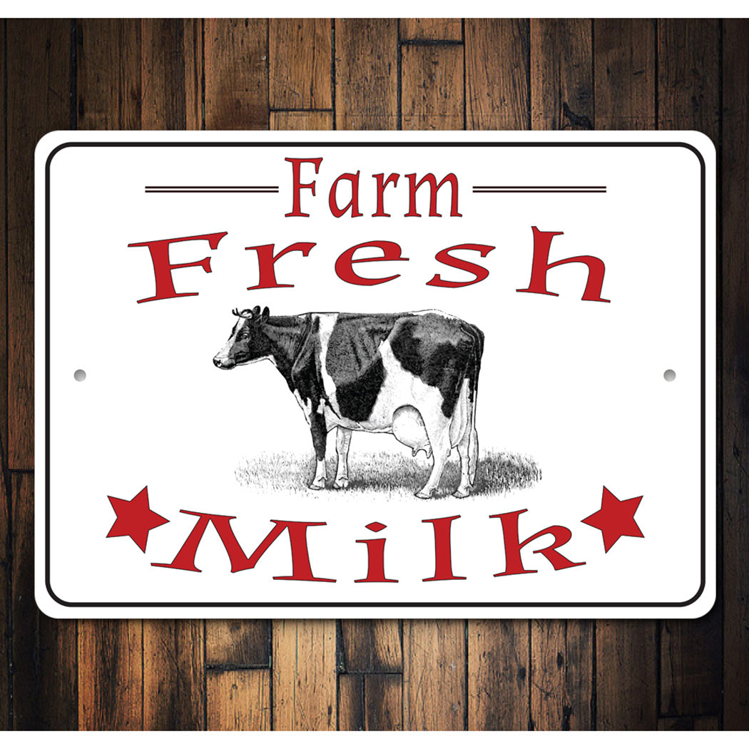 Fresh Milk Sign