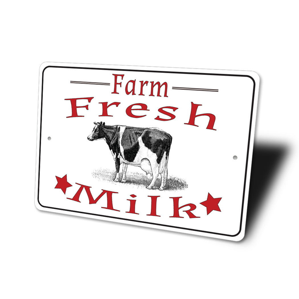 Fresh Milk Sign
