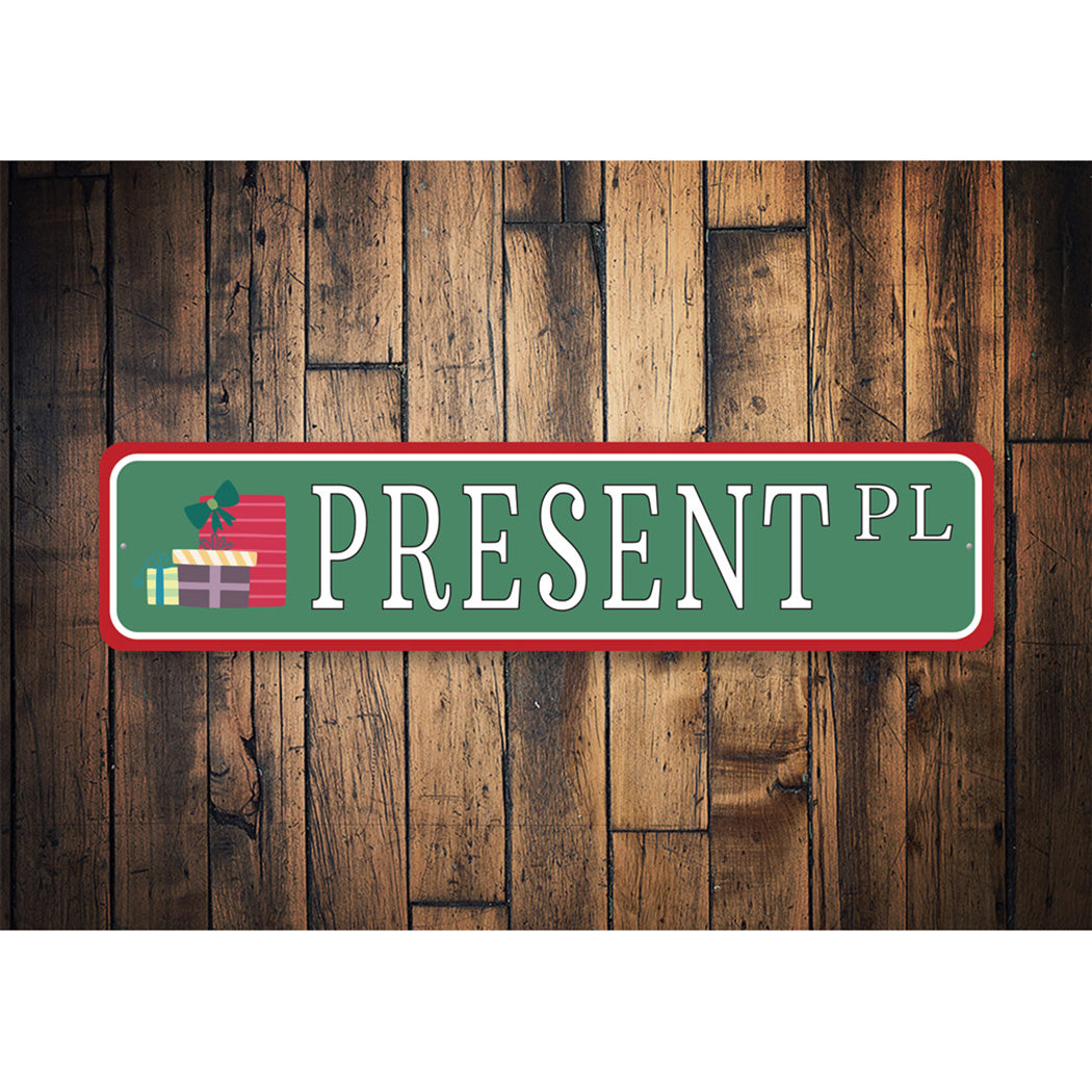 Present Street Sign