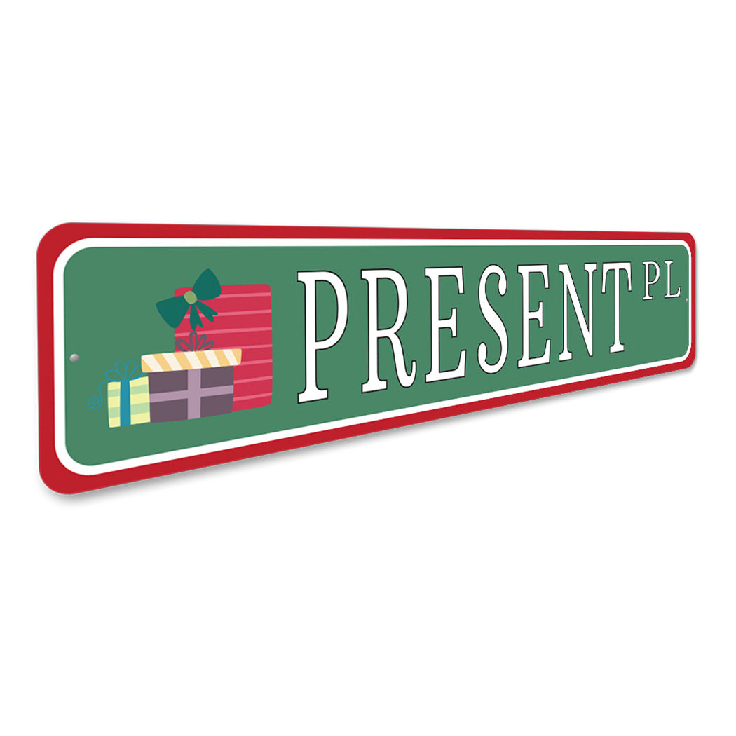 Present Street Sign