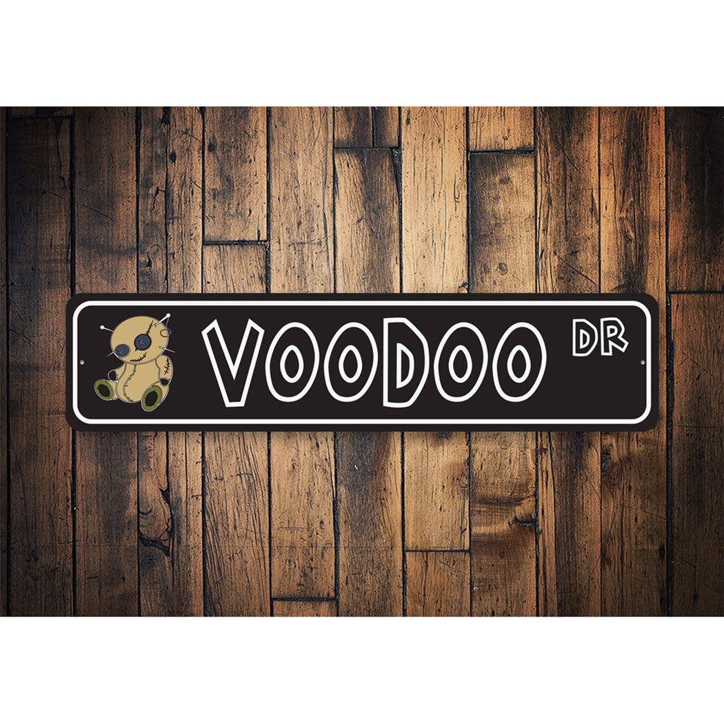 Voodoo Street Sign