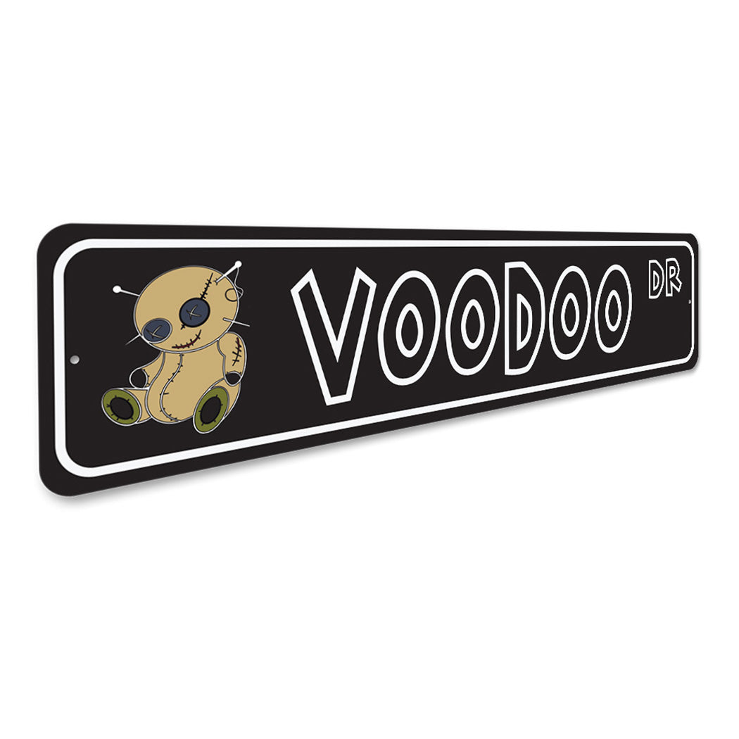 Voodoo Street Sign