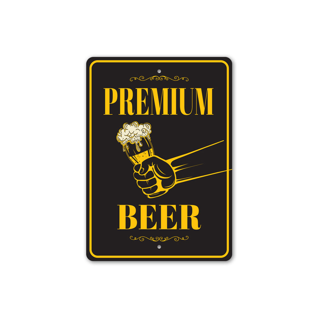 Premium Beer Sign