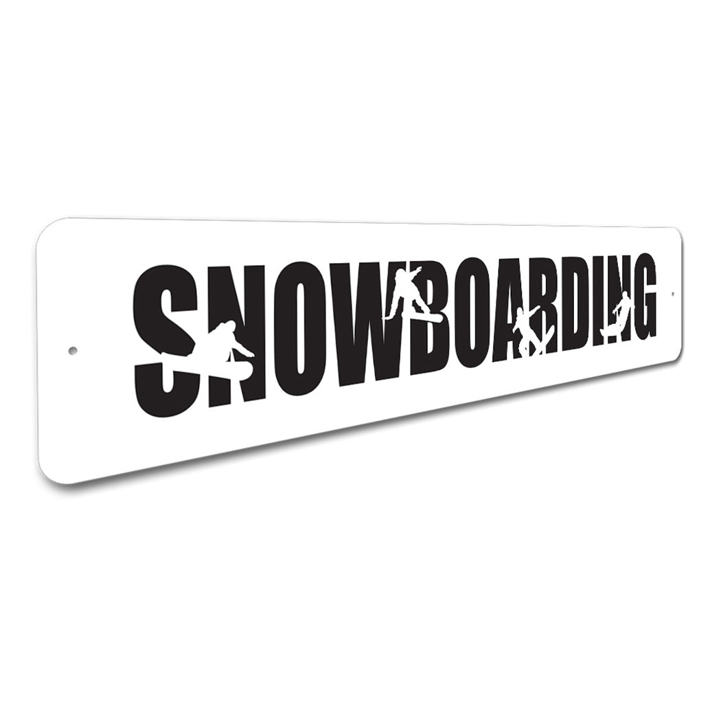 Snowboarding Sign